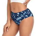 thumbnail image 2 of Balery Blue Bus Ropa Interior de Algodón para Mujer con Dibujo – Braguitas Cómodas y Elásticas, Estilo Clásico-X-Large, 2 of 6
