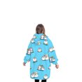 thumbnail image 3 of SUNSIOM Pyjama pour Enfants Couverture Réversible avec Capuche pour Enfants, 3 of 6