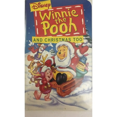 Winnie the Pooh and Christmas Too Disney Tapes (VHS, 1997)TESTED-RARE ...