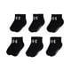 thumbnail image 5 of Pack múltiple de calcetines Under Armour Quarter para niños 2-4T, color negro, 5 of 5