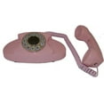 thumbnail image 2 of ShippingFree 1950s Princess Pink Classic Old Timey School Antique Vintage Novelty Looking Style Retro Push Button Rotary Dial Fashion Desk Phone Reproduction Replica, 2 of 2