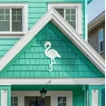 thumbnail image 2 of Outdoor Flamingo Wall Decor, PVC Flamingo Decor, Flamingo Wall Hanging, 2 of 9
