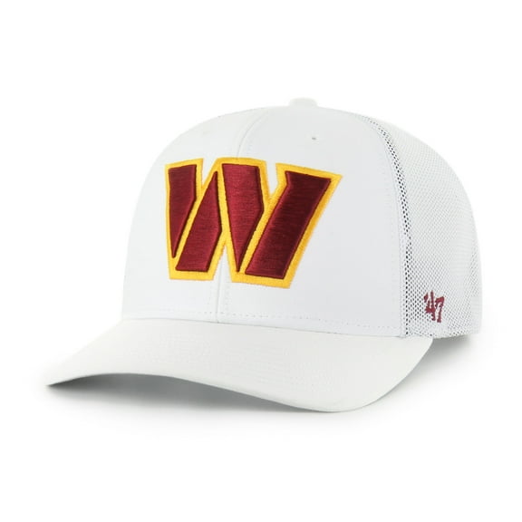 Men's '47 White Washington Commanders Snowball Trophy Stretch Fit Hat