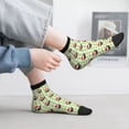 thumbnail image 2 of Rocae Christmas Hat French Bulldog for Premium Adult Socks,Comfortable, Breathable, and Durable Socks, Perfect for Everyday Wear, 2 of 7