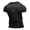 T-Shirt Black On Black, variant on Gymish Savage Workout T-Shirt for Men – Funny Gym Shirt, Men's Athletic Wear, Lifting Tee