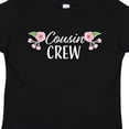 thumbnail image 4 of Inktastic Cousin Crew with Flowers Girls Toddler T-Shirt, 4 of 5