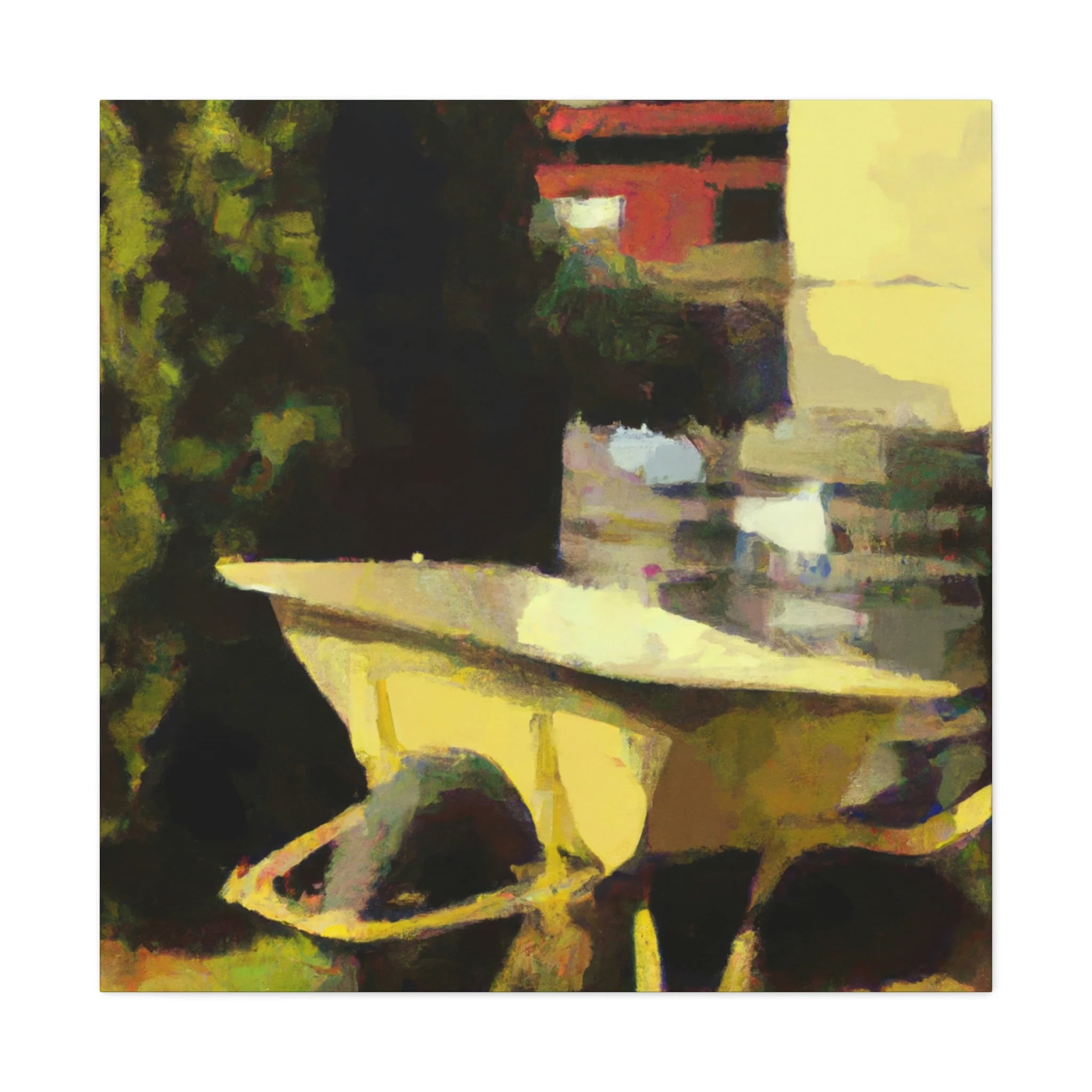 The Majestic Wheelbarrow Canvas