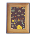 thumbnail image 1 of Mung Bean Flower Paint Photo Frame Exhibition Display Art Desktop Painting, 1 of 3