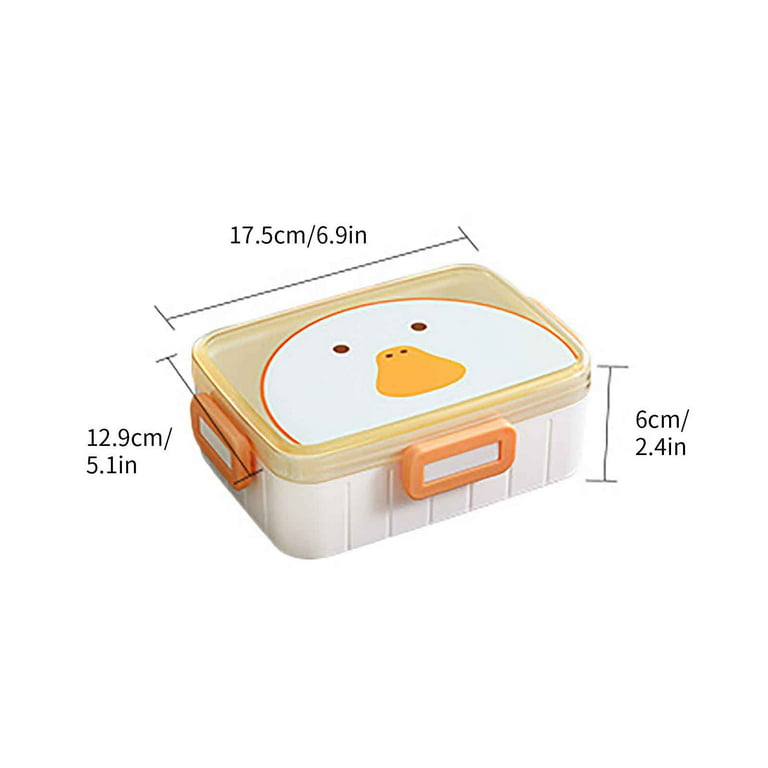 XMMSWDLA Kids Bento Lunch Box Pink Lunch Boxmicrowave Oven Heating Lunch Box  Rectangular Student Lunch Box Storage Box Bento Box Adult 