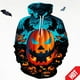 thumbnail image 3 of Nueva sudadera con capucha con diseño de calabaza de moda de Halloween con estampado 3D para hombres y mujeres, sudadera divertida de terror, sudaderas con capucha de hip hop, sudaderas con capucha ge, 3 of 5