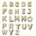thumbnail image 5 of Bubble Letter Necklace Gold Initial Necklaces for Women - 14K Plated Chunky Necklace Dainty Jewelry for Women A-Z, 5 of 6