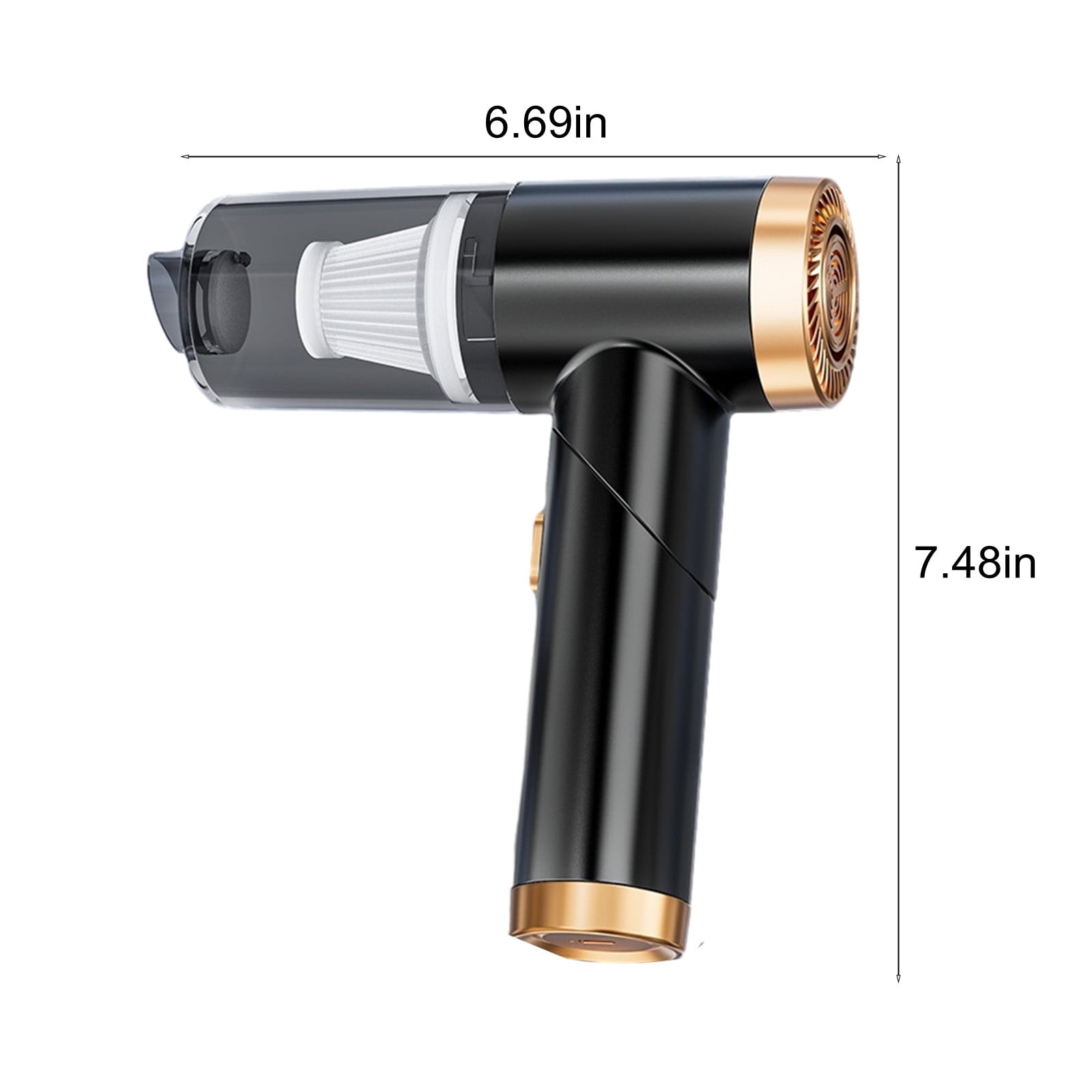 Car Vacuums Handheld Car Vacuum Cleaner,Powerful Suction Small Car Vacuum Cleaner,Foldable Dusts Buster with Filter Portable Vacuum Cleaner