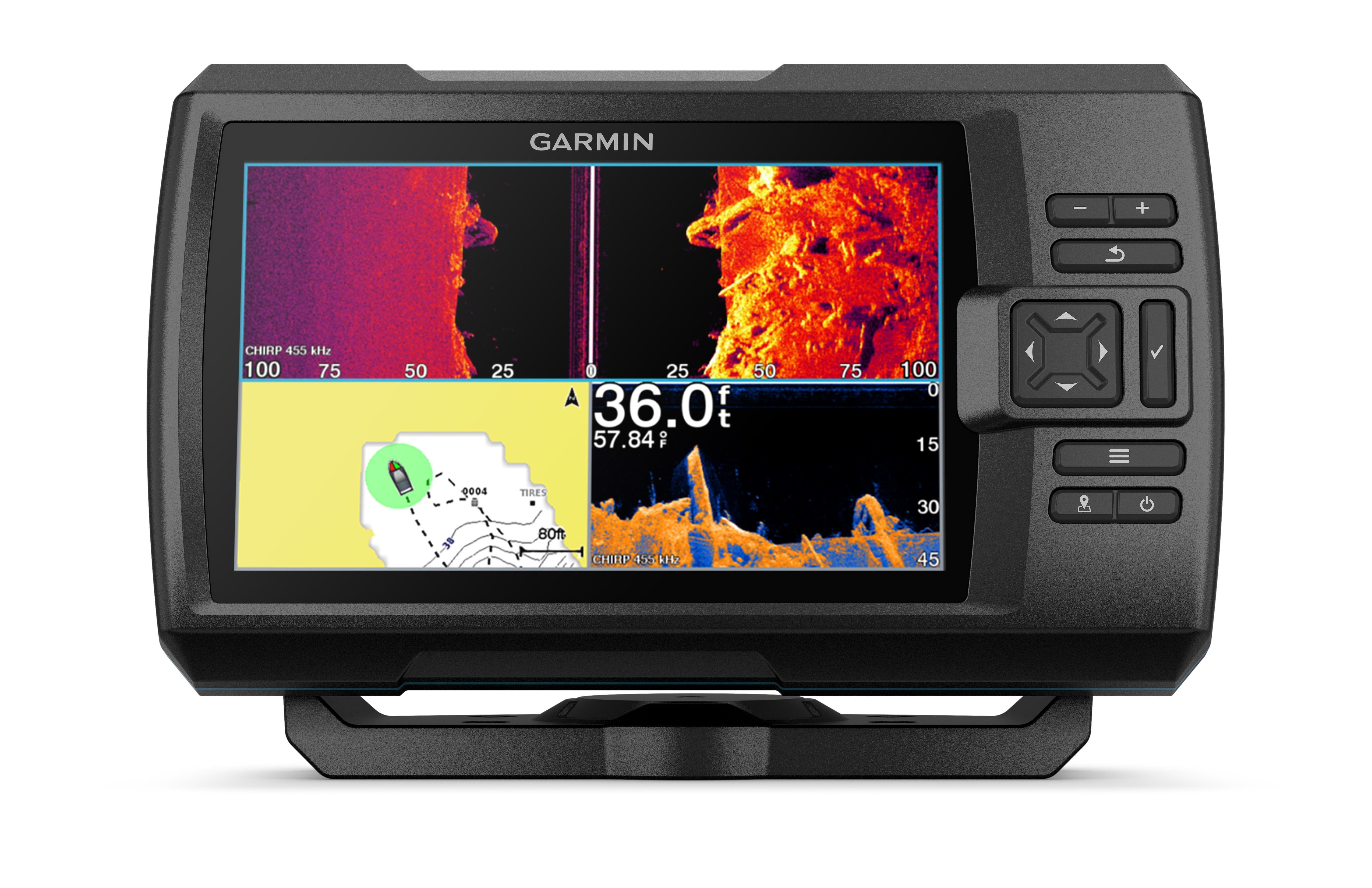 Garmin Striker Vivid 7sv 7 inch Display Fishfinder with GT52HWTM