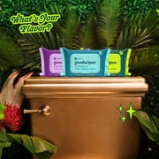 goodwipes Flushable Butt Wipes, Variety Box, 6 Pack Variety Box, 300 Total XL Wipes