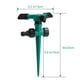 thumbnail image 3 of Buy 2 get 10% off Sprinkler Large Area Coverage Garden Sprinkler Automatic 360 Degree Rotating Sprinkler For And Garden Rotating Irrigation System 40ml, 3 of 5