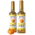 thumbnail image 1 of Matteo's Sugar Free Coffee Flavoring Syrup, Caramel, Delicious Coffee Syrup, 0 Calories, 0 Sugar, Keto Friendly (750mL, 2-pack), 1 of 5
