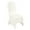 Beige, variante sur Housse de Chaise en Polyester pour Événement Élégant Blanc Ajustement Élastique Banquet Assise Mariage et Lieu d'Hospitalité