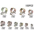 thumbnail image 2 of Spring Clip Hose Clamp Gasoline Hose Clamp, 100 Pieces Hose Clamps Spring Clip Hose Clamps Hose Clamp With Storage Box (6-22mm, Size 10) [free Shippin, 2 of 5