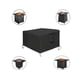 thumbnail image 3 of Funda para muebles de tela Oxford, cubierta cuadrada para fogones, impermeable, resistente al viento, resistente a los rayos UV, para cubiertas de mesa para muebles de fogones de gas para patio, 180*1, 3 of 5