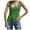 Green, variant on Womens Fashion Tank Tops Square-Neck Camisole Summer Sleeveless Vest Breastplate Knitted Fabric Solid Color Tops Pullover Wine