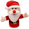 thumbnail image 1 of Santa Claus hand puppet, 40 cm, cute design to cultivate interactive creativity, 1 of 1