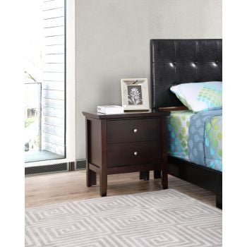 Glory Furniture Primo G1300-N Nightstand , Espresso