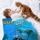 thumbnail image 2 of Subnautica anti-pilling, suave, ligera, esponjosa y acogedora de lujo para hogar y cocina – Perfecta para niños y adultos,100X80cm, 2 of 6
