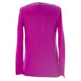 thumbnail image 2 of BODEN Women's Embellished Top US Sz 4 Mulberry, 2 of 2