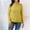 Green, variant on DuoJiaJ Women Casual Solid Color Bottoming Shirt Slim High Collar Knitted Long Sleeved Top Womens Thermal Underwear Beige L