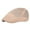 Beige, variant on Men Mesh Golf Driving Summer Sun Flat Hat Breathable Cabbie Newsboy Beret Cap