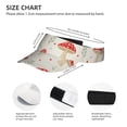 thumbnail image 3 of Pofeuu Flat Mushrooms Print Sunscreen Visor Cap Adjustable Sport Empty Top Baseball Sun Cap for Men Women Sports Outdoor Headwear, 3 of 7