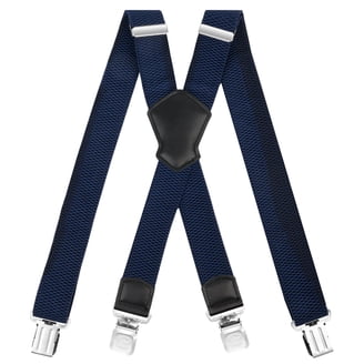 Pickled Moon Retro Chequered Braces Suspenders – Punk Squares, Unisex Adult One Size