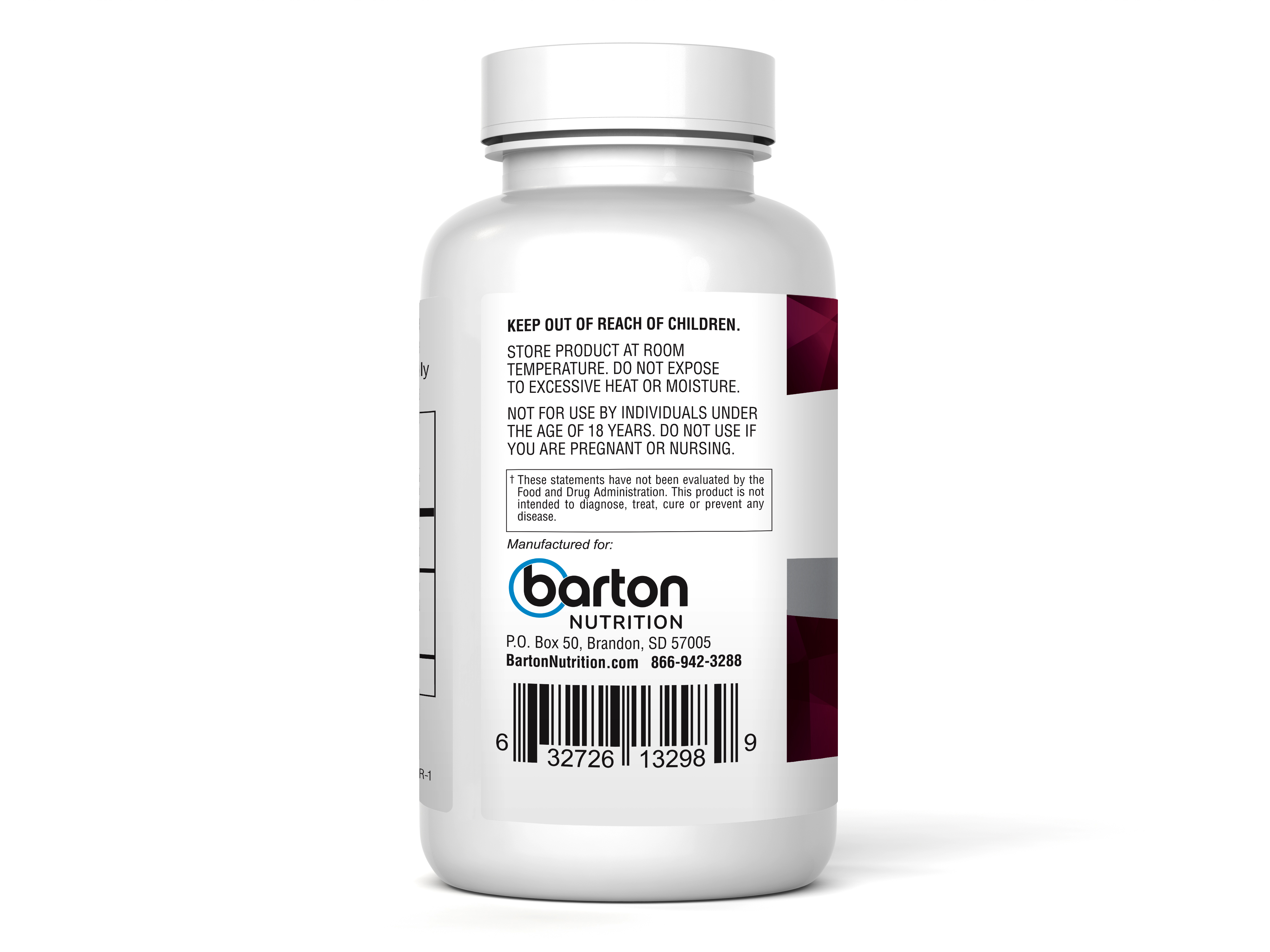 Barton Nutrition Berberine HCL 800mg, 60 Capsules - Plus with Milk Thistle for Optimal Absorption - Supports Metabolism and cadiovascular Health