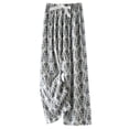 thumbnail image 2 of Haivin Casual Wide Leg Pants for Woman, Lightweight with Print, Breathable Cotton Rayon Blend, for Summer and Daily Use, 2 of 5