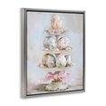 thumbnail image 3 of Stupell Industries Pastel Coquette Easter Eggs Gray Framed Floater Canvas Wall Art, design by Arlington Prints, 31 x 25, 3 of 9