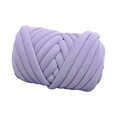 thumbnail image 5 of 1000G Chunky Yarn Arm Knit Yarn DIY Length 3149inch Crocheting Bulky Yarn Jumbo Tubular Yarn for Kids Crafts Craft Weave Weaving Cushion Violet, 5 of 10