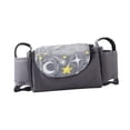 thumbnail image 4 of Bolsa organizadora multiusos para cochecito, portavasos, almacenamiento de pañales, accesorios para , bolso Universal portátil para mamá, para gris oscuro CUTICAT Organizador de cochecito, 4 of 8