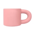 thumbnail image 2 of Taza publicitaria de cerámica con acabado mate rosa 13.8 x 8.2 x 8.7, 2 of 3