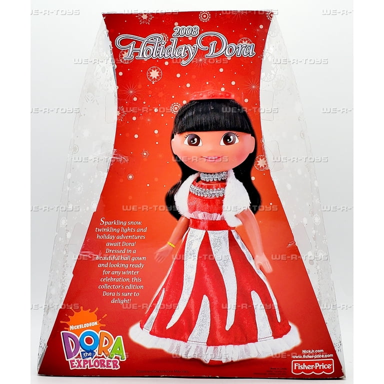 Dora The Explorer 2008 Holiday Dora Doll 2008 Fisher Price N6245