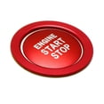 thumbnail image 4 of For Camry For Tacoma For Prius Red Engine Start/Stop Push Start Cover & Ring, 4 of 9
