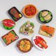 thumbnail image 2 of 9 piezas de alimentos especiales imán estéreo magnético para refrigerador imán de pizarra aviso de oficina información actividades magnéticas para niños decoración del hogar, 2 of 5