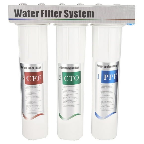 Replacement Water Purifier Filter Drinking Water Filtration System(Set of Filters)