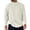White, variant on Men's Crew Neck Ribbed Knit Sweater Long Sleeve Casual Pullover Solid Color Top