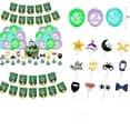 thumbnail image 2 of Eid Mubarak Decoration Kit Eid Letter Banner Printing Latex Balloons, 2 of 3