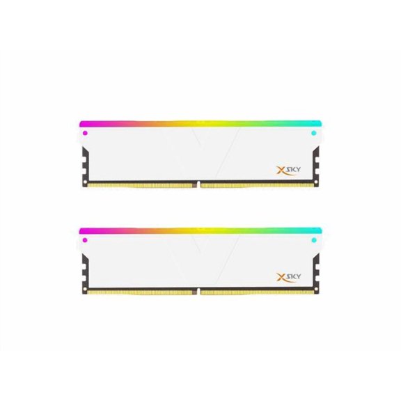 V-COLOR Manta XSky DDR5 32GB (2x16GB) 6000MHz CL36 1.35V SK Hynix Original IC RGB Gaming Desktop Memory Module White, for AMD EXPO (TMXSAL1660836WWK)