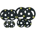thumbnail image 2 of HAJEX Olympic Weight Plates Set with Barbell 6ft, Adjustable Kettlebell, and Pair of Push-Up Stand, 2 of 5