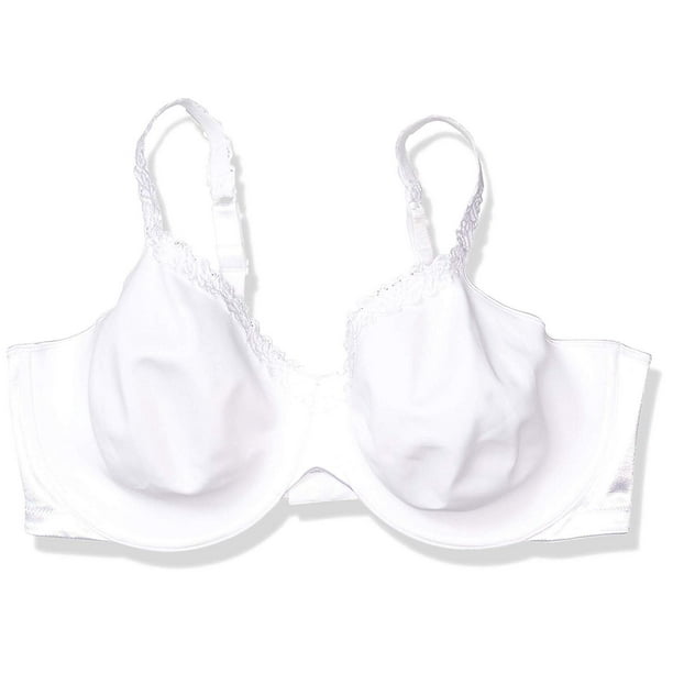 Bali Bali Women's Smoothing Bra, White, 44C