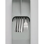 Joseph Joseph DrawerStore Compact Cutlery Organizer- Gray, Multi-Purpose Kitchen Storage and Organization Solution