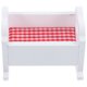 thumbnail image 3 of Miniatura de cuna para bebé, mini cama, cama pequeña de utilería, modelo de cuna realista para mini casa de bebé, 3 of 7