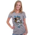 thumbnail image 3 of The Wild Life Skull Panther Tattoo Womens Fitted Plus Size Graphic Tee Brisco Brands 2X, 3 of 5